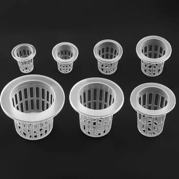 Pot en maille de colonisation hydroponique