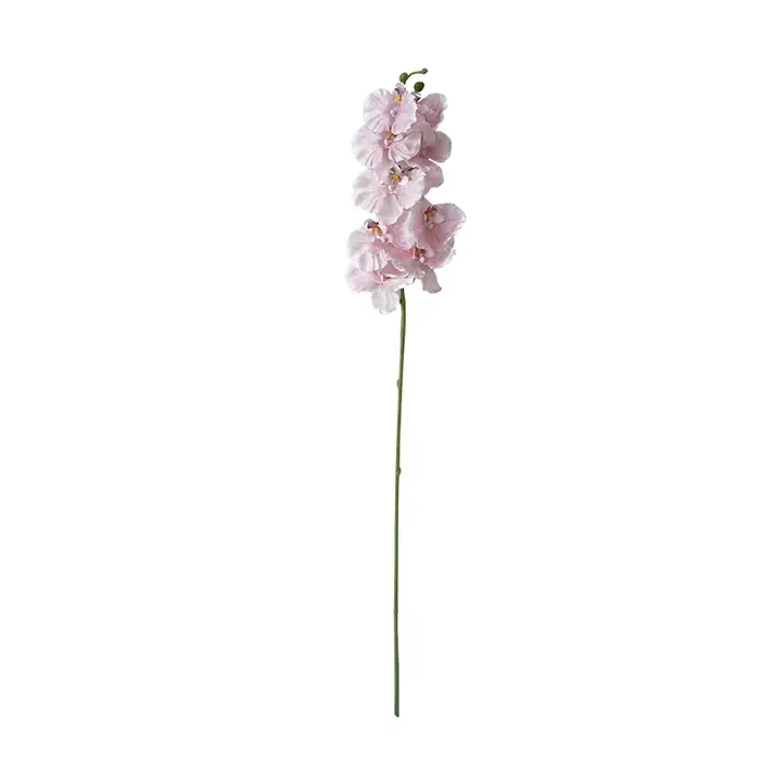 Branches de fleurs de Phalaenopsis artificielles à 9 têtes