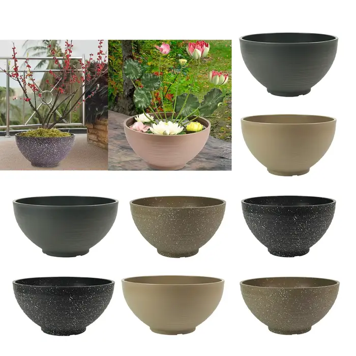 Pot de fleurs créatif pour jardin, décoration, pot pour plantes aquatiques