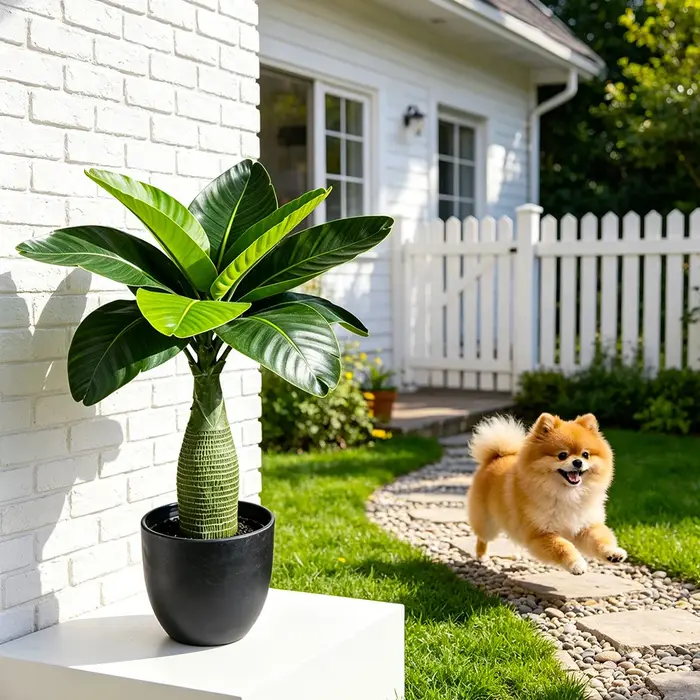 Plantes artificielles de bananiers 37/40 cm