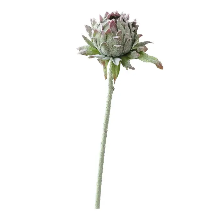 Fleur de chardon artificielle de 23