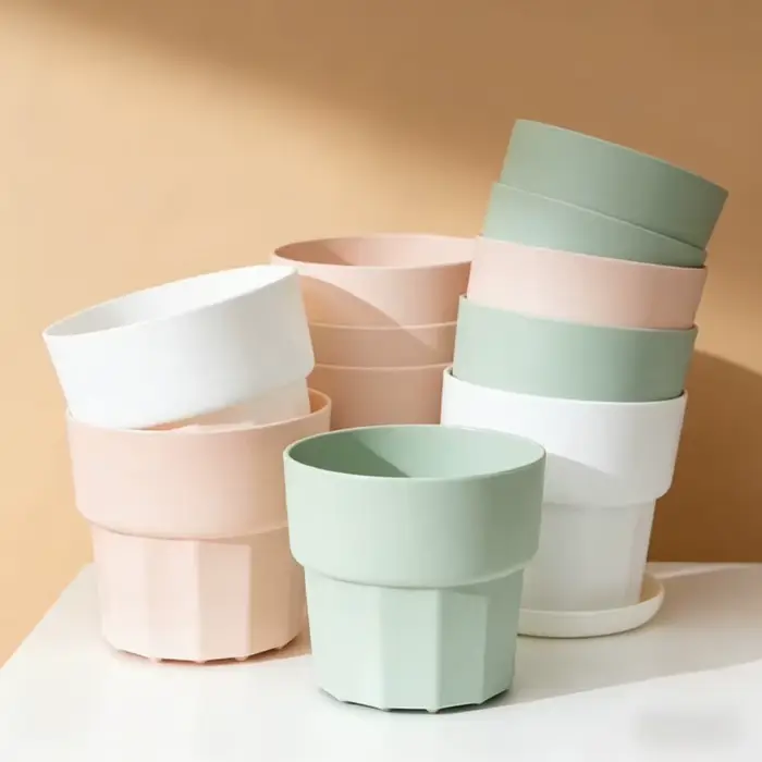 Pot de fleurs en résine plastique épaissie incassable