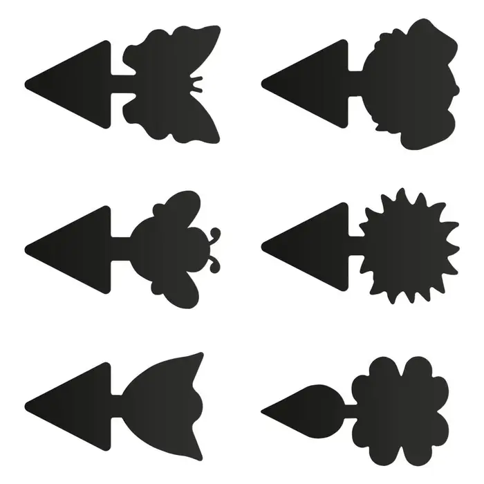 Piège à mouches collantes pour plantes d'intérieur