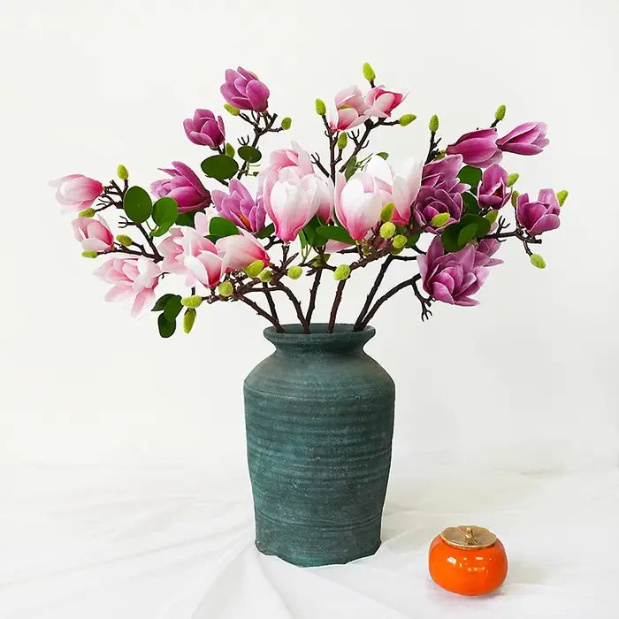 Fleurs artificielles, simulation 3D