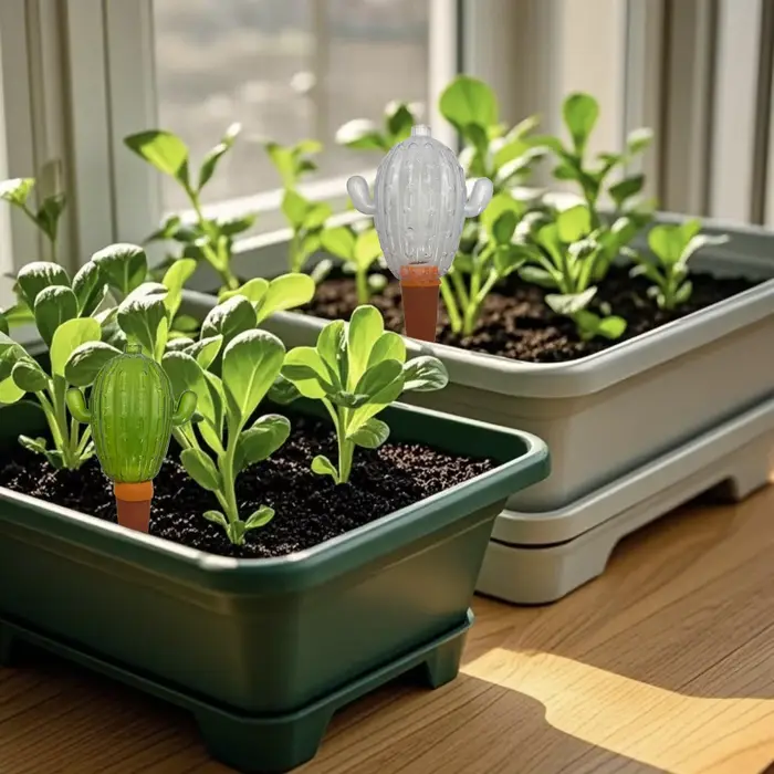 4 Piques d'arrosage automatique pour plantes de jardin