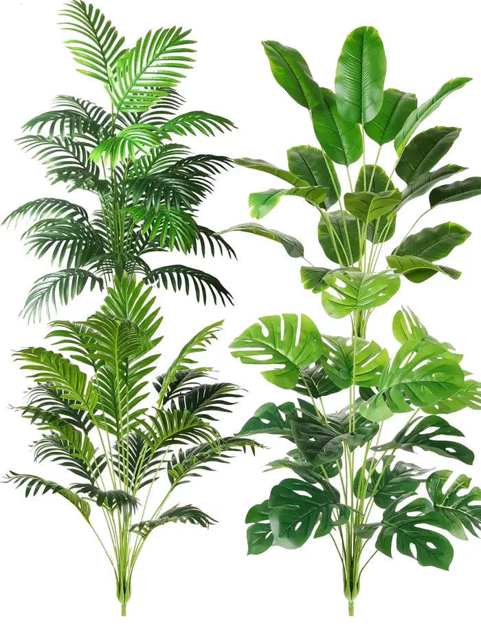 Grande plante artificielle de palmier Areca en Pot