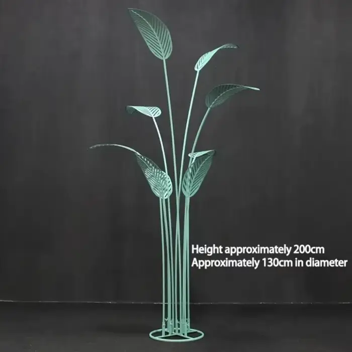 Décoration de bananier simulé en métal, idéale pour les mariages, les festivals, les décorations de 