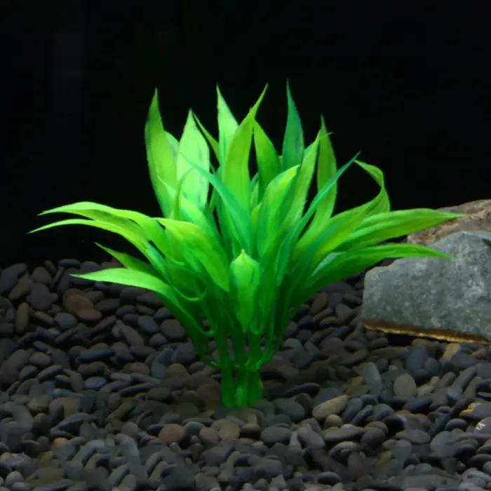 Plante aquatique artificielle en plastique