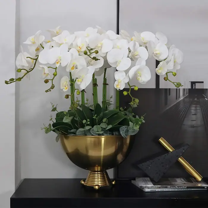 Fleurs d'orchidées artificielles 69cm