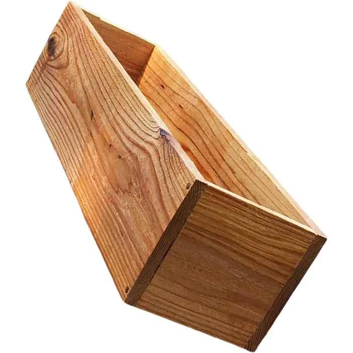 Boîte à fleurs en bois antiseptique 30x11x8.5cm