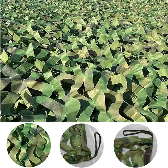 Nouveau désert de jungle de haute qualité blanc multi-tailles 4x5m adapté au filet de camouflage d'a