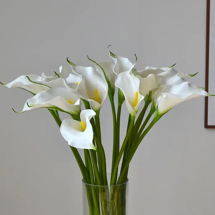 Fleurs artificielles de lys OligCalla