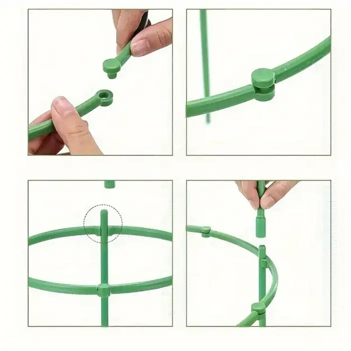 18 pièces/ensemble 6 couches Support de plante piquets