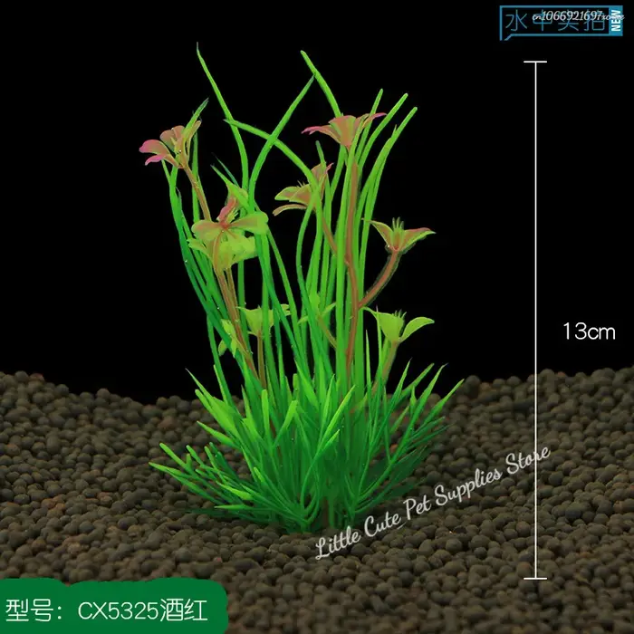 Plantes d'aquarium artificielles plante verte aquatique Aquarium décoration