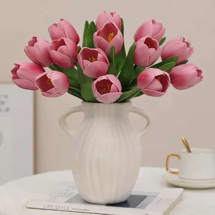 Bouquet de tulipes rondes à 7 têtes