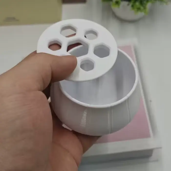 Pot de Reproduction d'Oignons Verts Imprimé en 3D – Station de Propagation Hydroponique pour Jardinage Intérieur et Cuisine – Cadeau Idéal