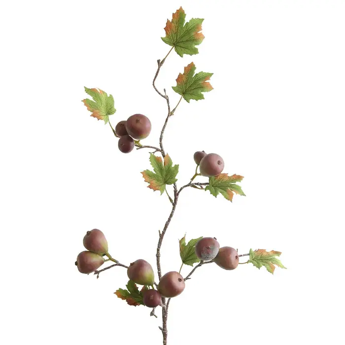 Plante verte artificielle en plastique