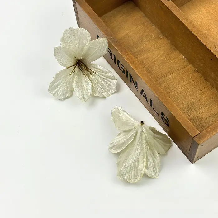 10 têtes de fleurs d'amarille artificielles rétro de 8 cm, fleurs en soie, accessoires pour arrangem