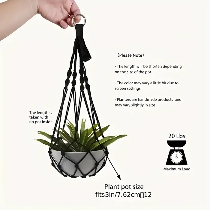 Cintres pour plantes bohème