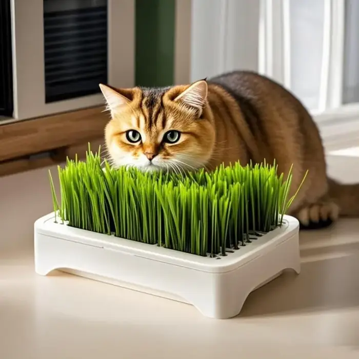 Bac de culture hydroponique pour herbe à chat