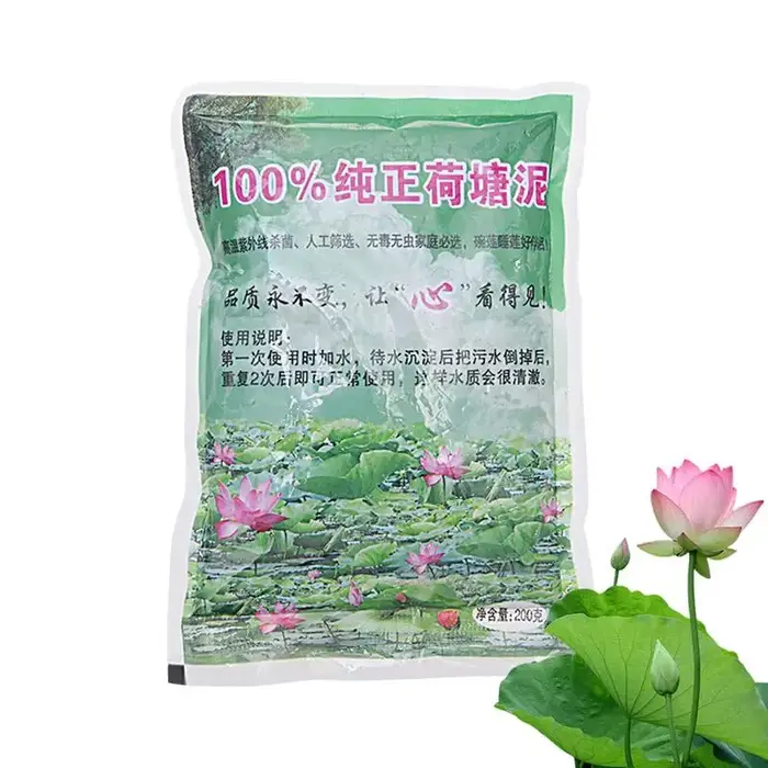 Boue nutritionnelle pour pot d'étang aquatique, pour plantes de nénuphar, médias de culture pour nén