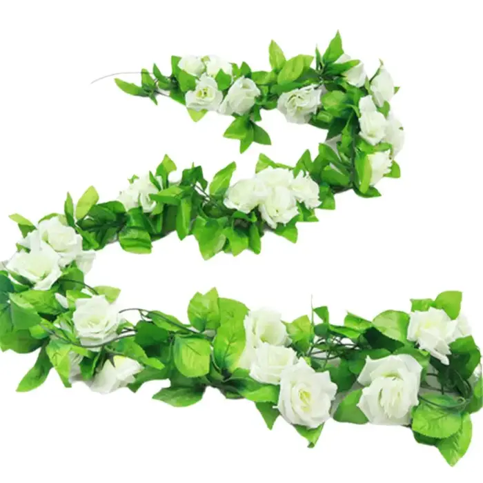 Fleurs de roses artificielles pour mariage, décoration de salle de maison, arc de jardin de printemp