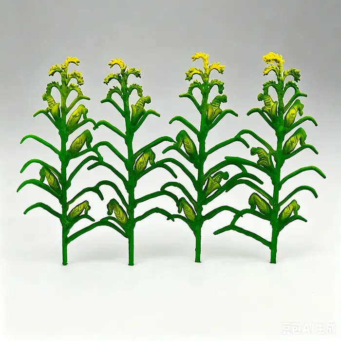 Kits de modèles de plantes agricoles simulées, mini-tiges de blé/riz/maïs, matériaux pour plateforme agricole DIY, accessoire de décoration pour table de sable