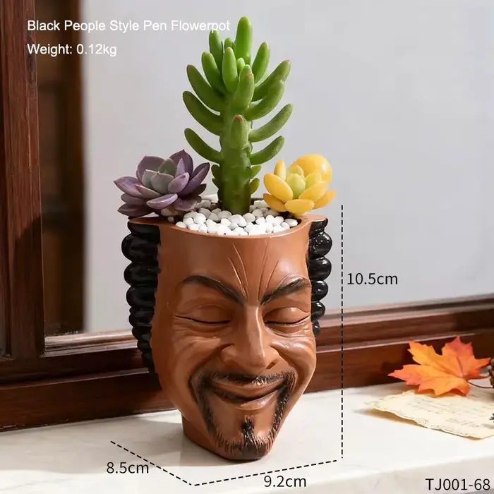 Pot de fleurs de style créatif