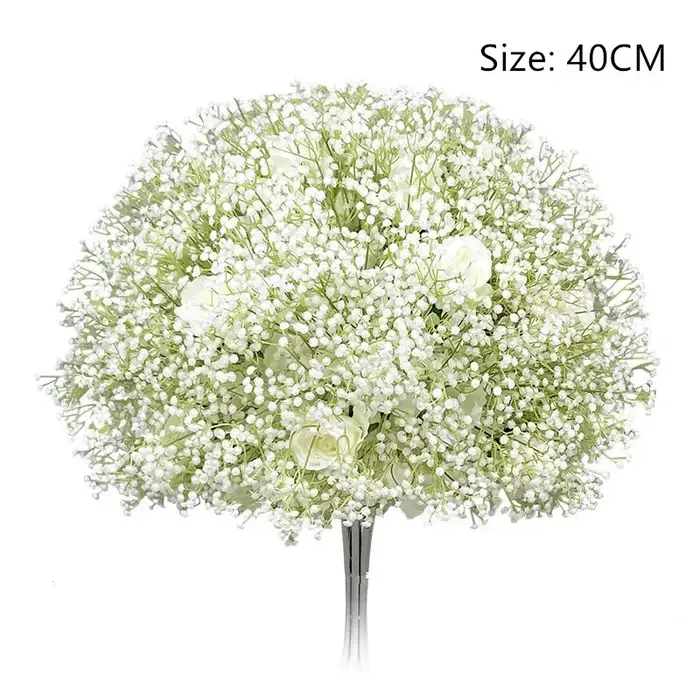 Bouquet de fleurs d'hortensia artificielles pour décoration de la maison, fond de nuage de fleurs ar