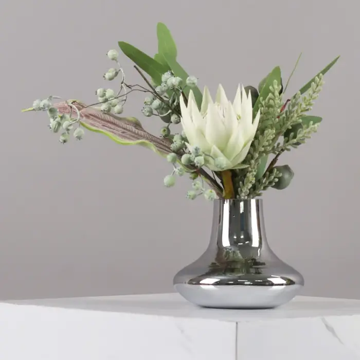 Ensemble de Vases à fleurs artificielles élégants