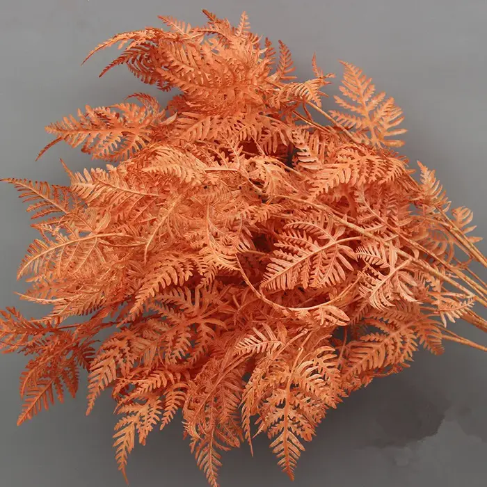 Matériel de fleurs de simulation de série orange