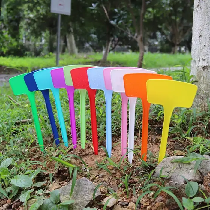 Plaques de plantes étanches pour pépinière