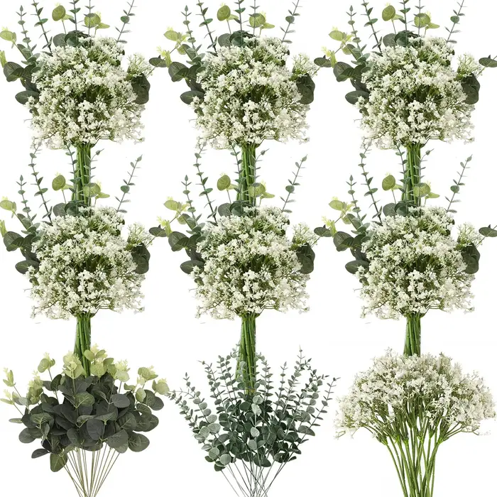 Bouquet de pouvez-vous psophile Artificielle en Plastique