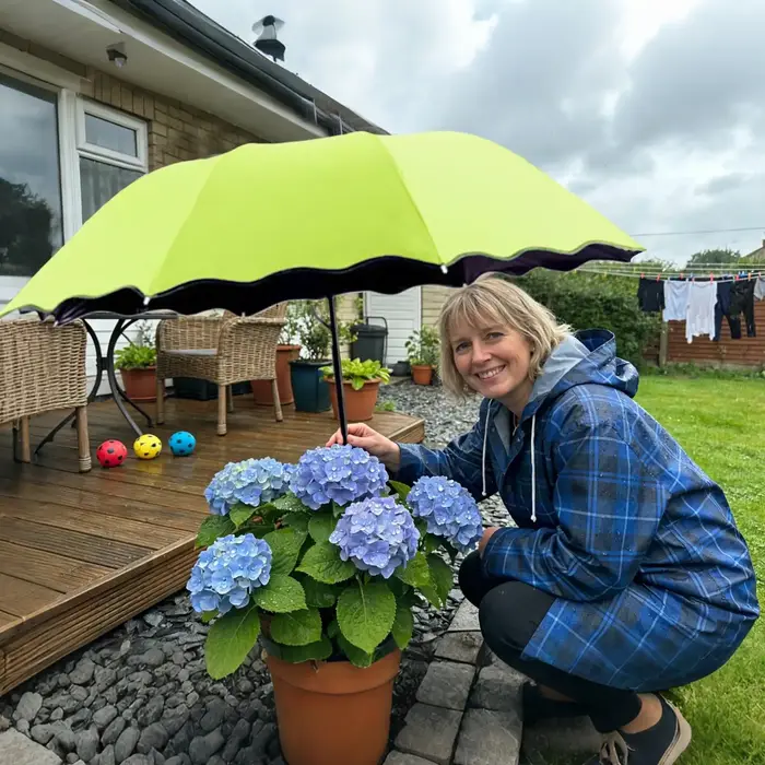 Parasol de jardin 95 cm pour plantes