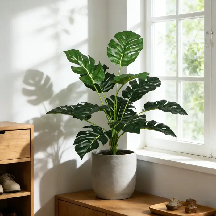 Plantes artificielles Monstera de 43 cm