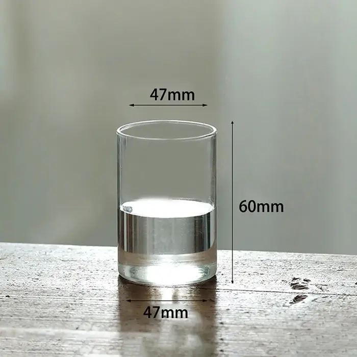 【H】Vase en verre pour plantes hydroponiques, vase en verre transparent, vase cylindrique, vase à fle