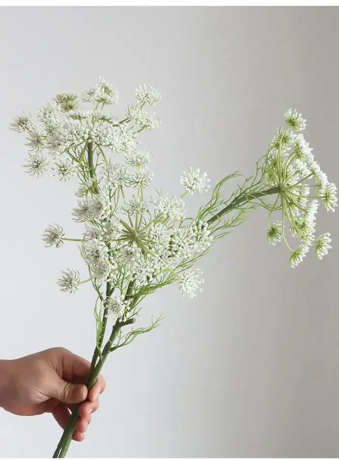 Grande fleur en dentelle artificielle en mousse pour décoration de mariage