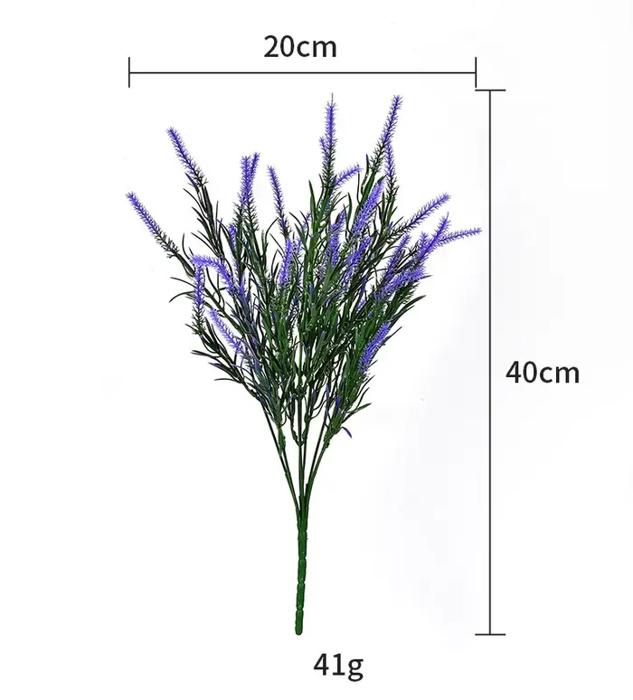 Fausse fleur de lavande artificielle