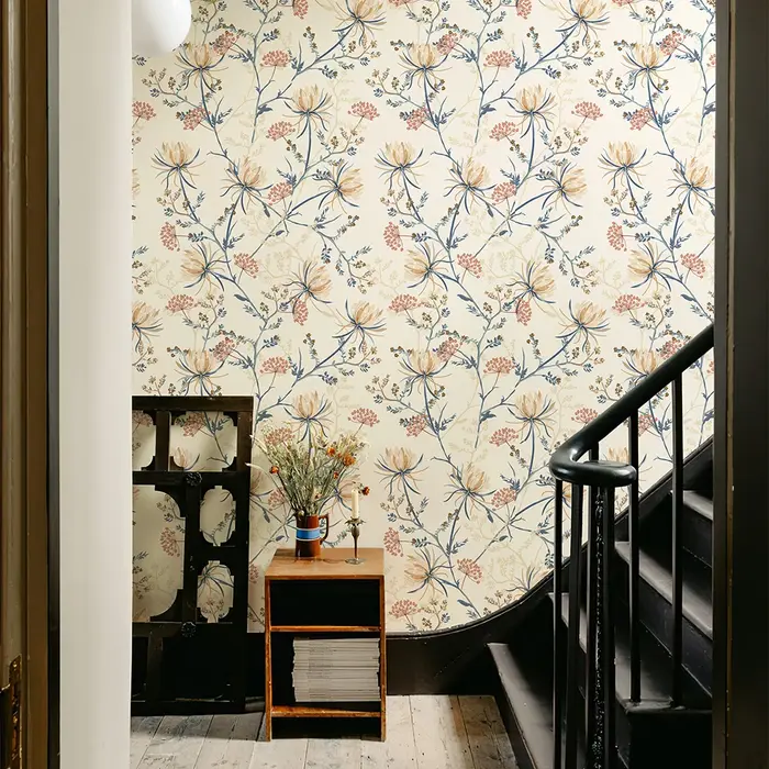 Papier peint auto-adhésif Floral, véritable imperméable, pour la décoration de la maison, papier pei