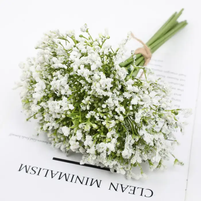 Bouquet de gypsophile artificielles