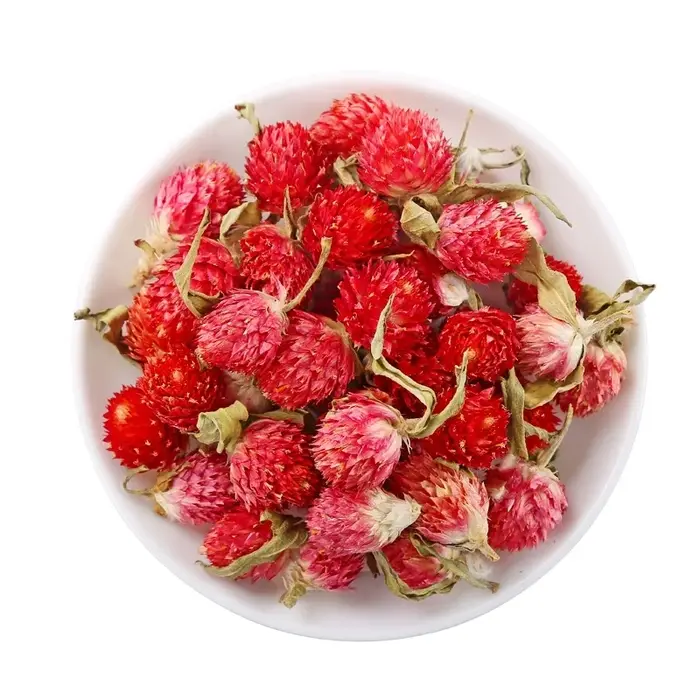 Fleurs artificielles Globe Amaranth, pétales de fleurs de qualité supérieure pour vase de table de mariage, décoration intérieure ﻿