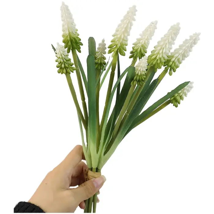 Bouquet de fleurs de jacinthe artificielles réalistes