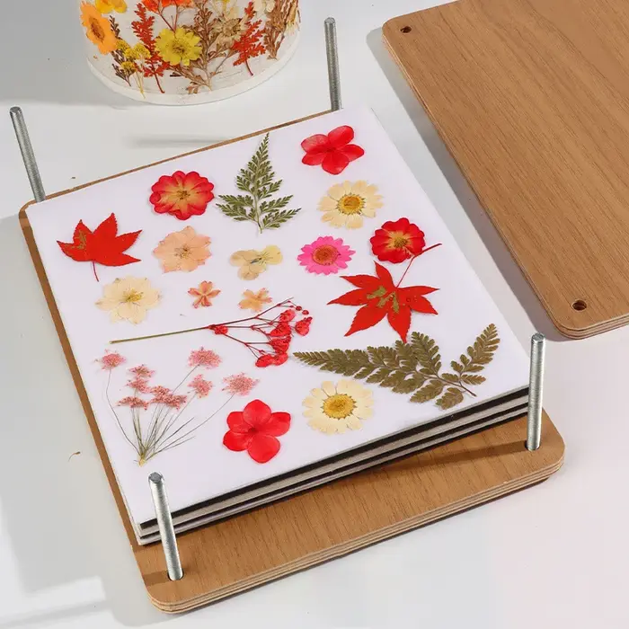 Kit de presse à fleurs DIY