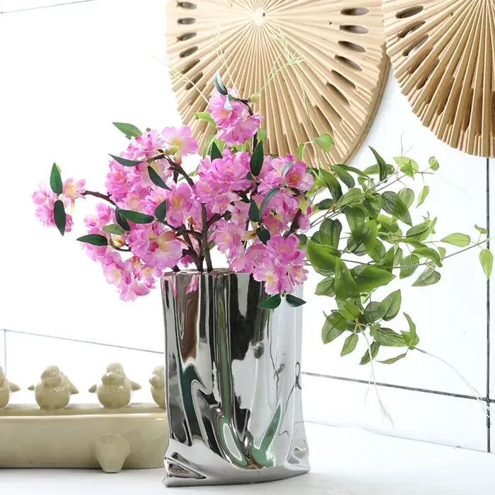 Fleur artificielle d'aloès vert