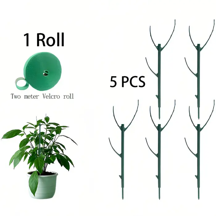6 piquets de support pour plantes Monstera, conçus pour soutenir les tiges des plantes grimpantes - 