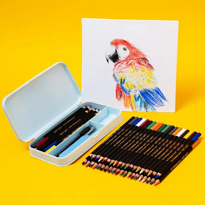 Poterie de 12 couleurs, crayon de couleur sous glaçure, peinture à la main, ligne à crochet, sous gl