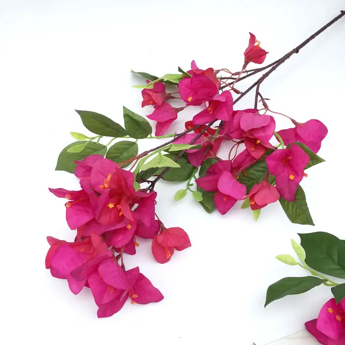 Bougainvillea fleurs artificielles en gros mariage maison projet paysage photographie décoration