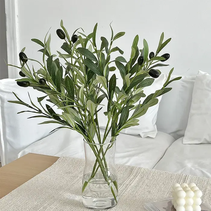 Plante artificielle verte de 45 cm