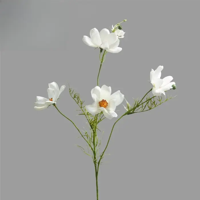 12 pièces de fleurs artificielles en soie, plante Coreopsis, décoration florale pour la maison, faus