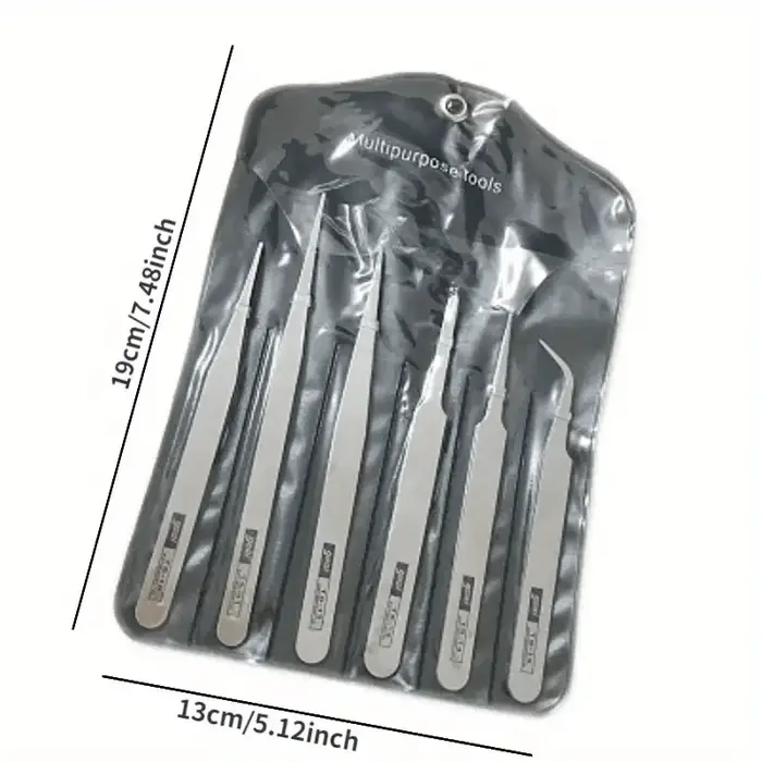 Pincettes en acier inoxydable